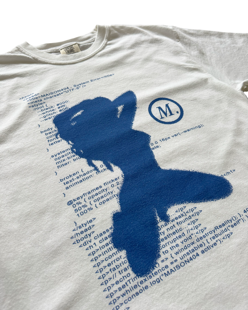 Blue Signal Girl Tee